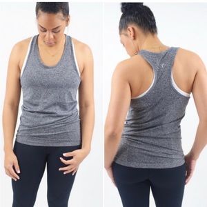 Zyia Active | Copper Charged Tank In Grey Fog
